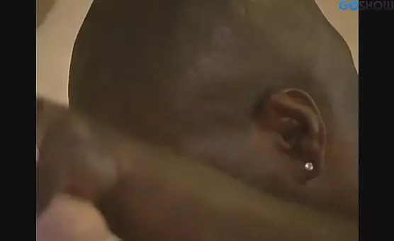 DarkSkinned BBC Fucks White Pussy and Gifts Semen